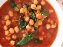 Chickpea Tomato Soup