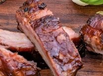 Smoked Elderberry Pork Ribs