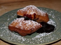 French Beignets with Balsamic Reduction