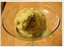 Kiwi & Lemon Olive Oil Sorbet