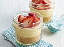 Individual Lemon Cheesecakes