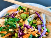 Key Lime Miso Noodle Bowl