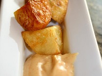 Papas Bravas with Red Pepper Aioli