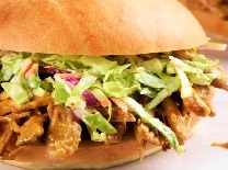 Pulled Chicken Sandwiches