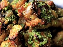 Spicy Pesto Wings