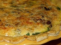 Bacon Cheddar Spinach Quiche